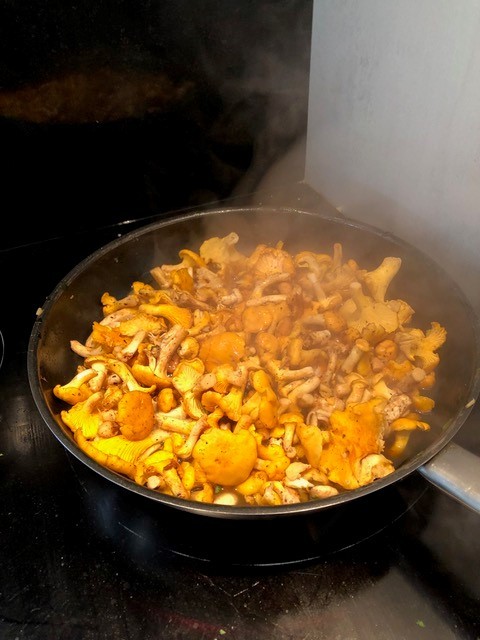 girolles poelle cuisson
